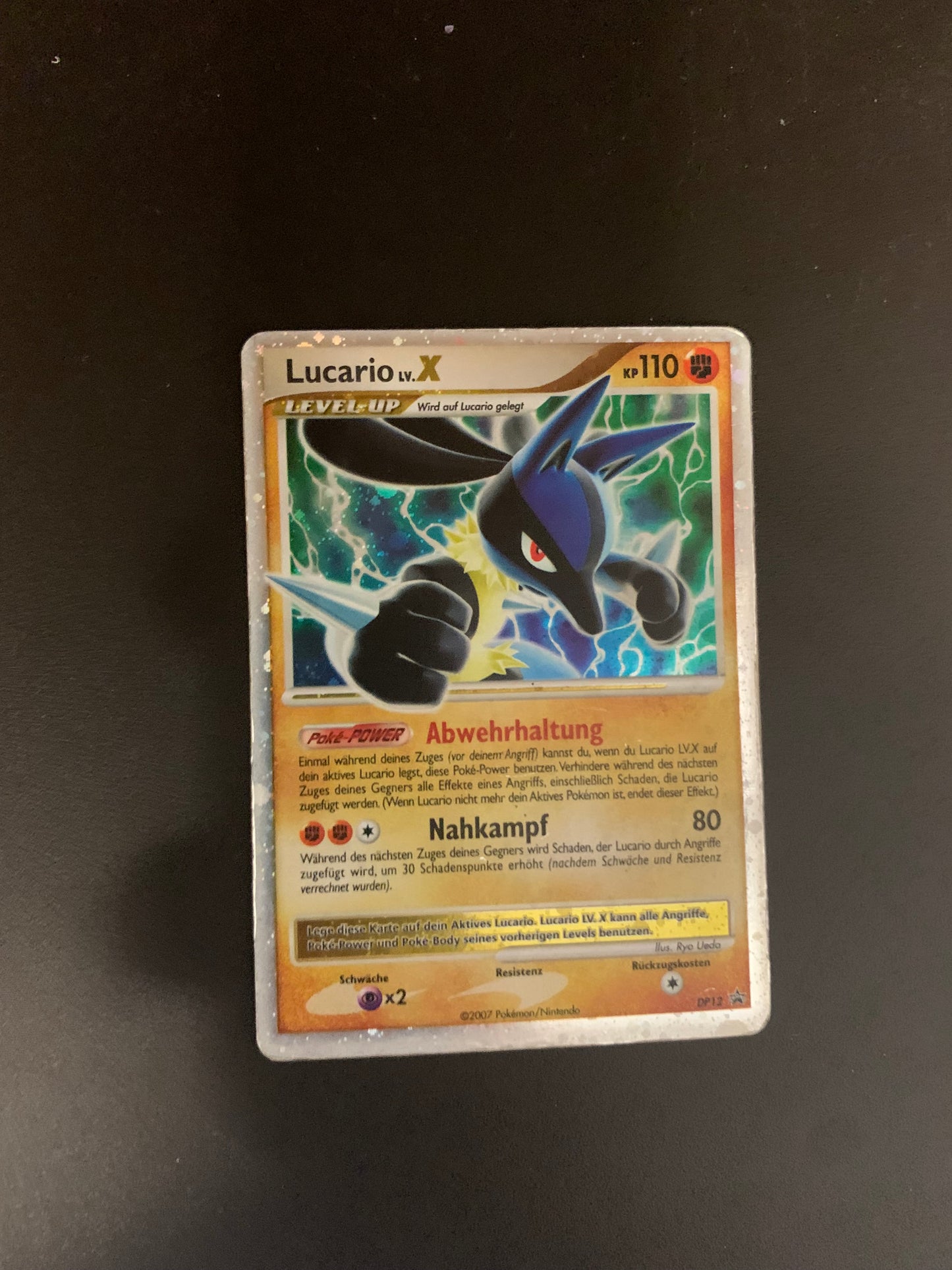 Pokemon Karte Promo Lv.X Lucario DP12 Deutsch
