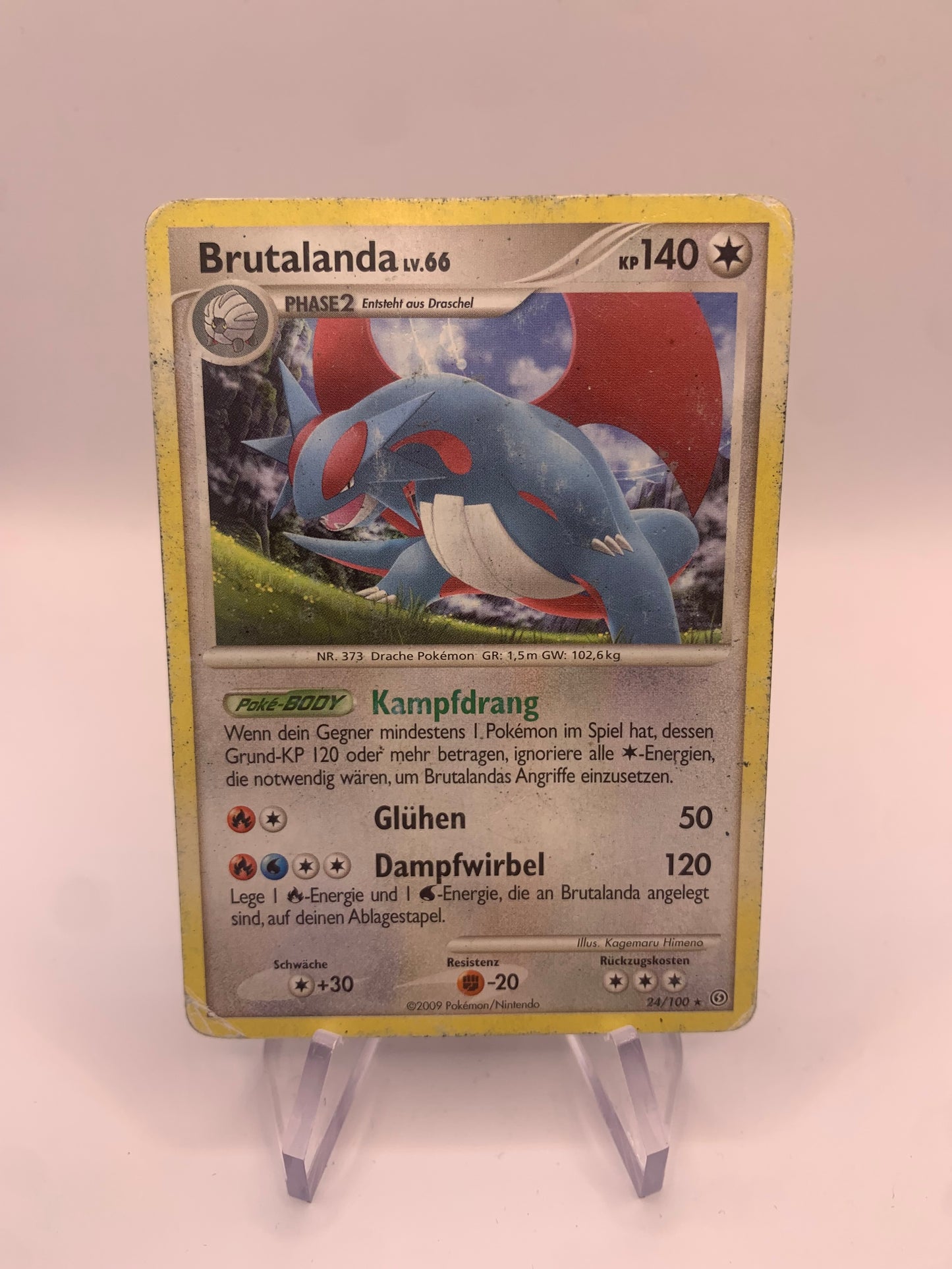 Pokemon Karte Brutalanda 24/100 Deutsch