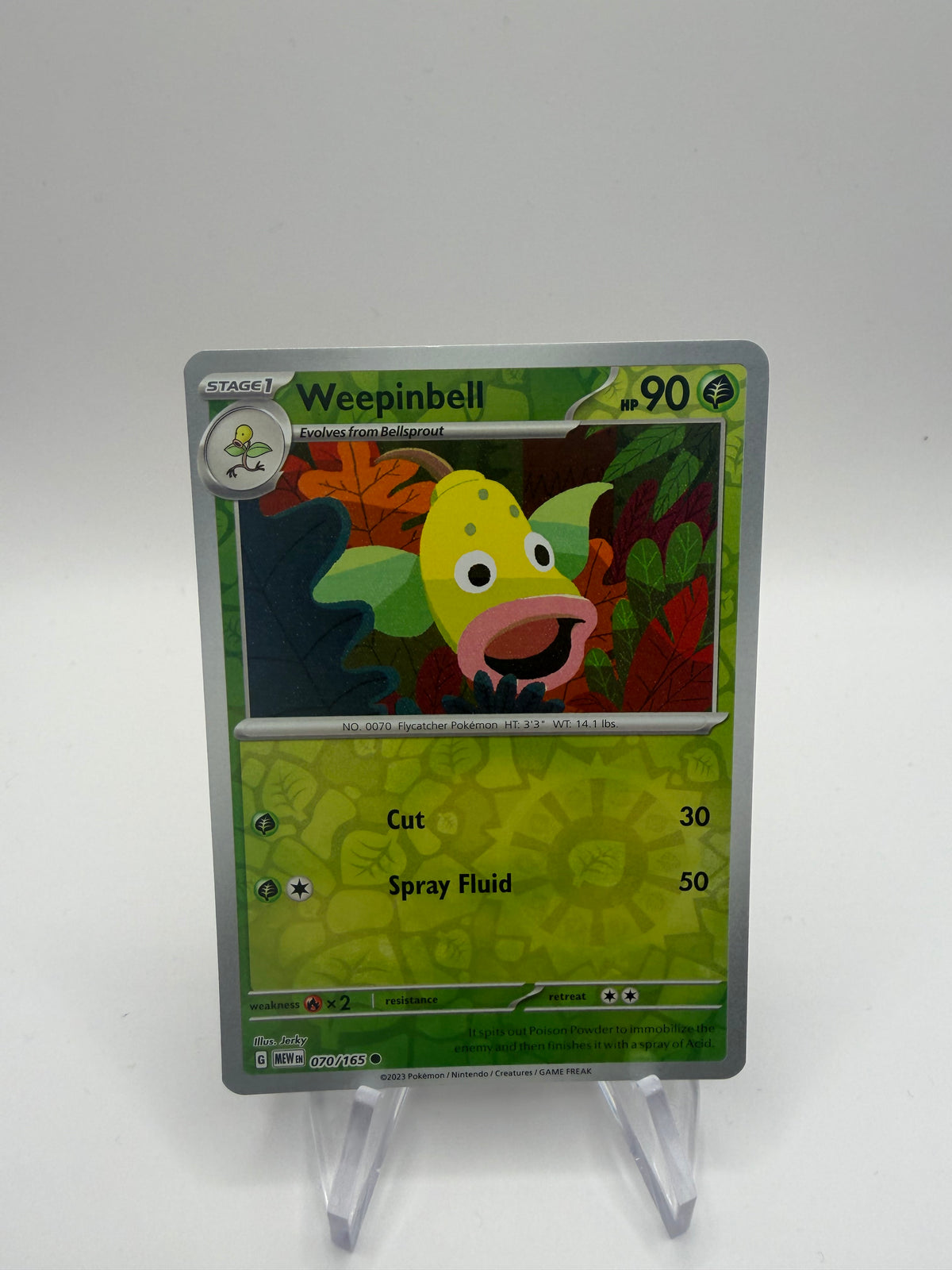 Pokemon Karte Reverse 151 Ultrigaria 70/165 Englisch
