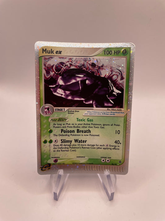 Pokemon Karte EX E Series Sleimok 96/97 Englisch