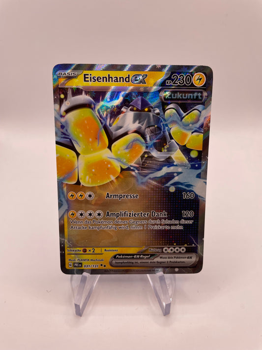 Pokemon Karte Ex Eisenhand 31/131 Deutsch