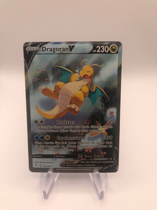 Pokemon Karte Alt-Art Dragoran 192/203 Deutsch