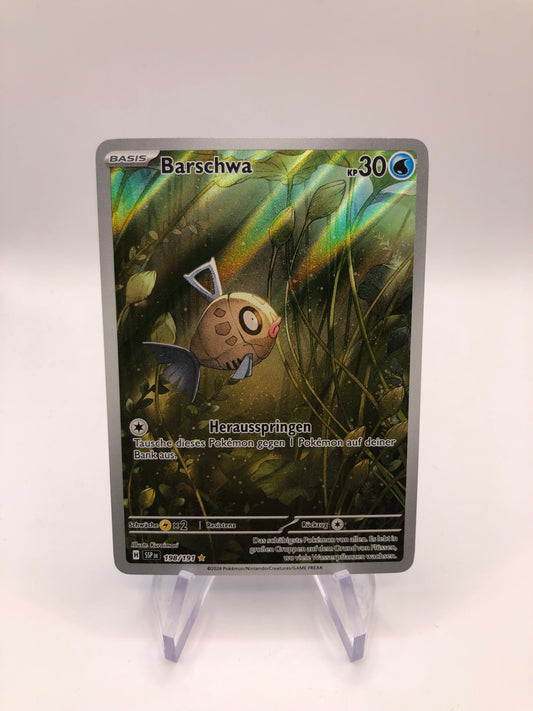 Pokemon Karte Art-Rare Barschwa 198/191 Deutsch