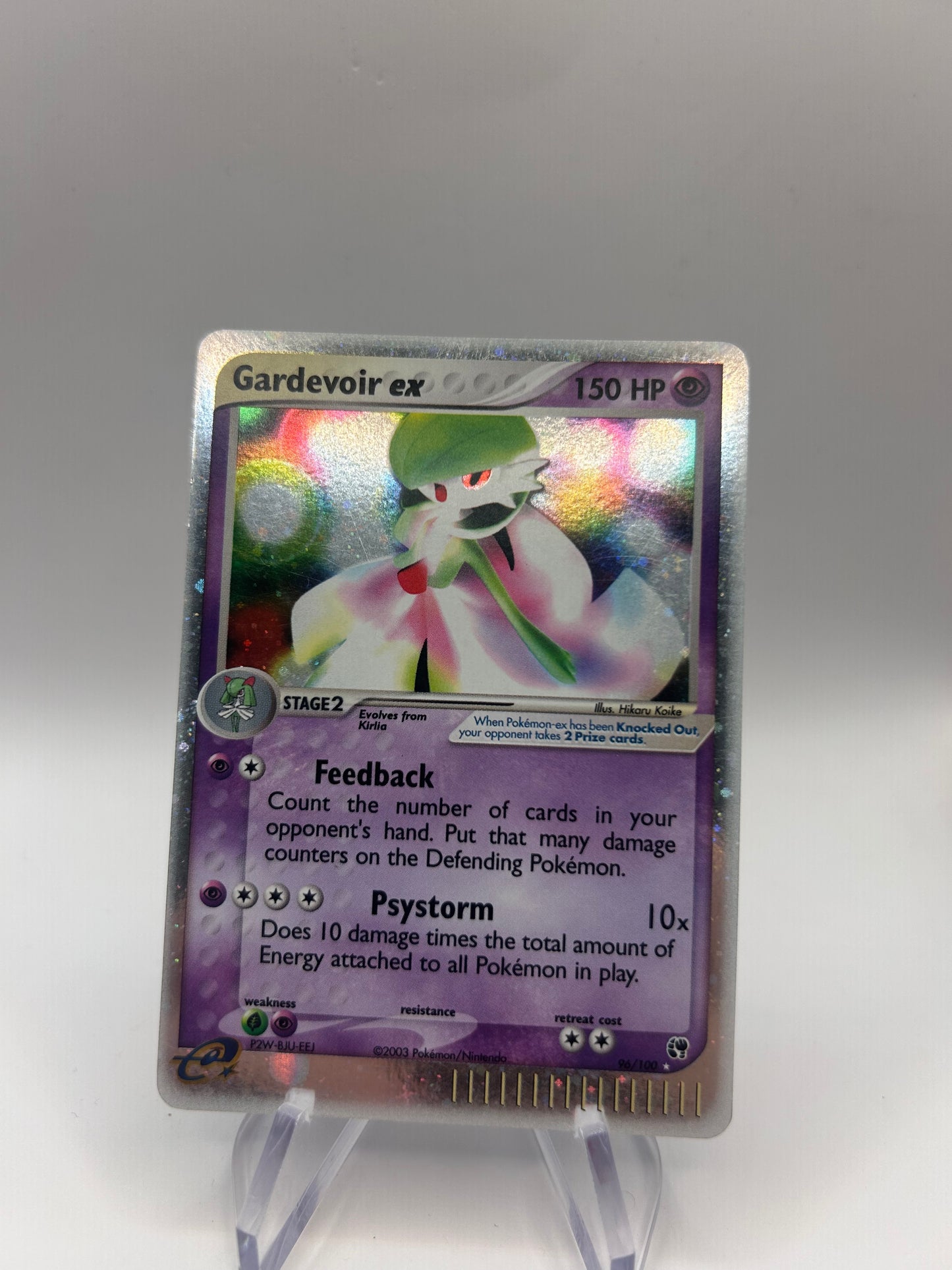 Pokemon Karte Ex Guardevoir 96/100 Englisch