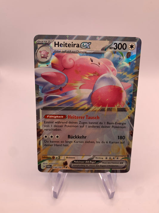 Pokemon Karte Ex Heiteira 134/167 Deutsch