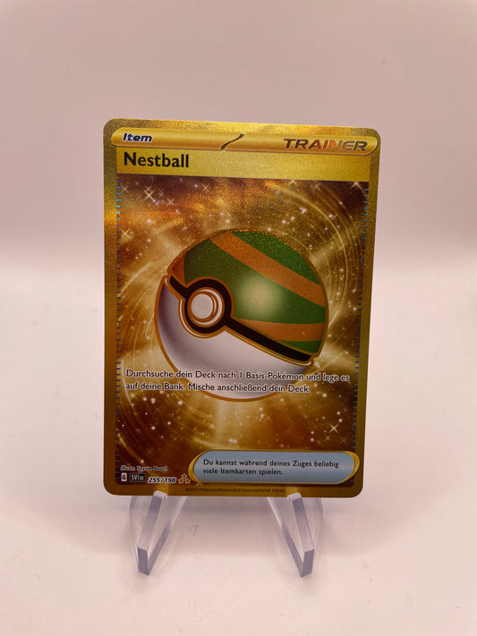 Pokémon Karte Trainer Nestball 255/198 Deutsch