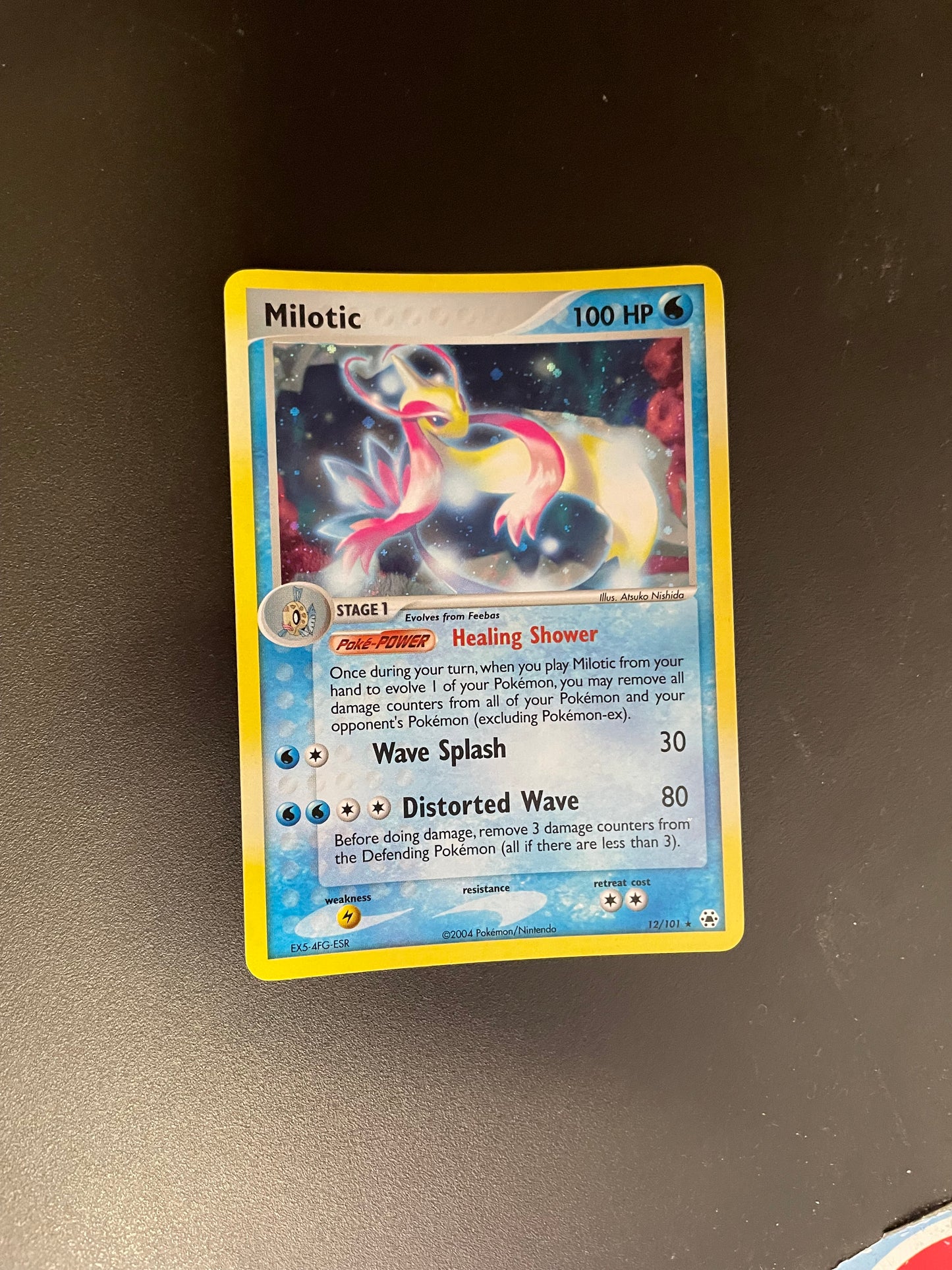 Pokemon Karte Holo Milotic 12/101 Deutsch