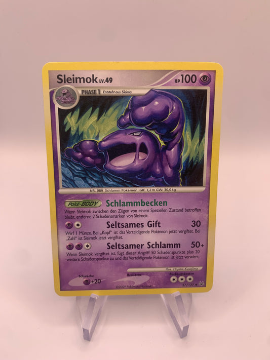 Pokemon Karte Sleimok 57/127 Deutsch