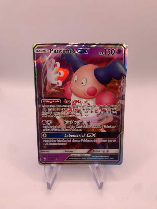 Pokemon Karte Gx Pantimos 56/168 Deutsch