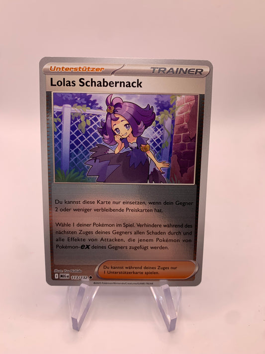 Pokemon Karte Trainer Lolas Schabernack 113/132 Deutsch