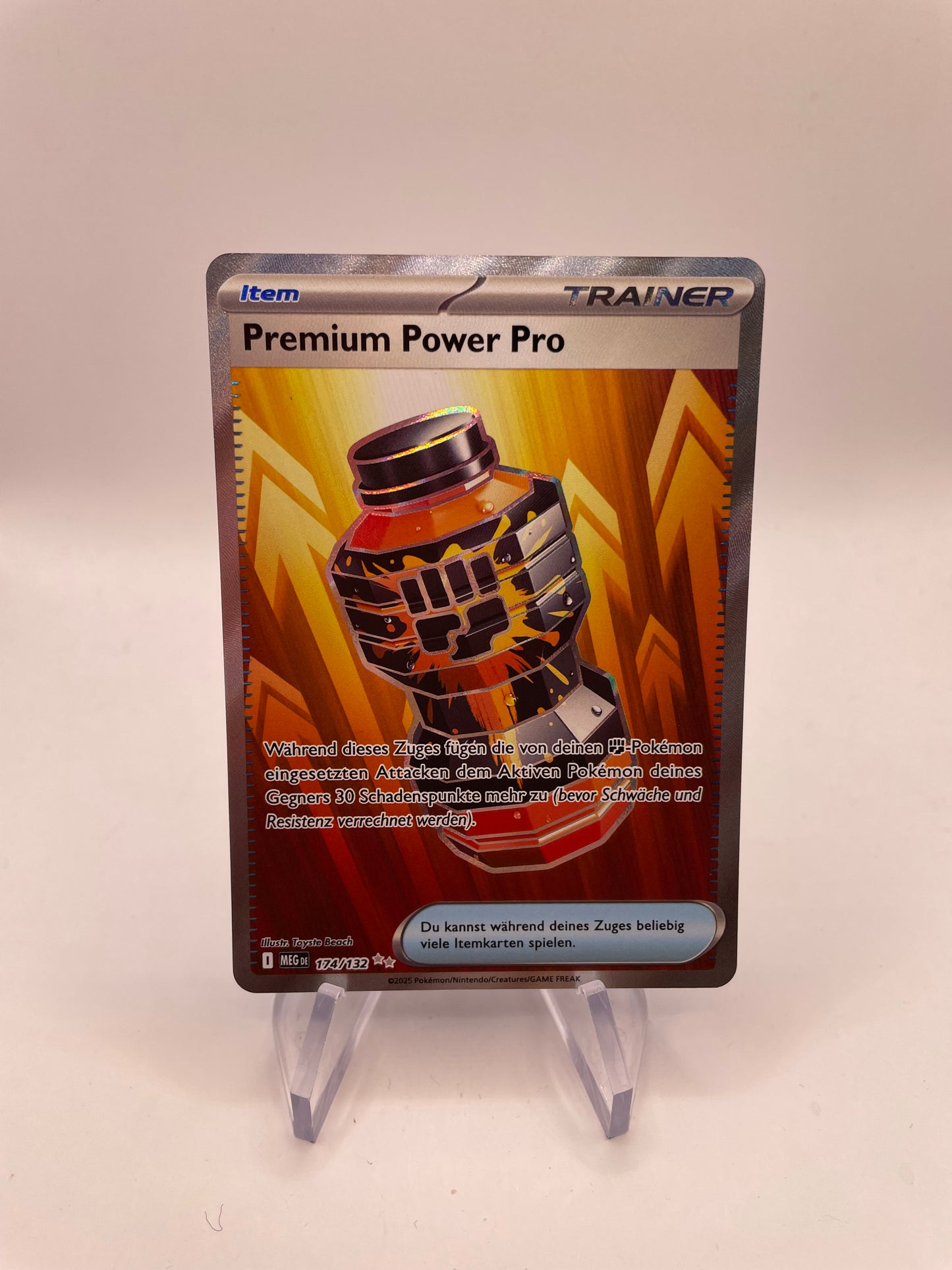 Pokémon Karte Trainer Premium Power Pro 174/132 Deutsch