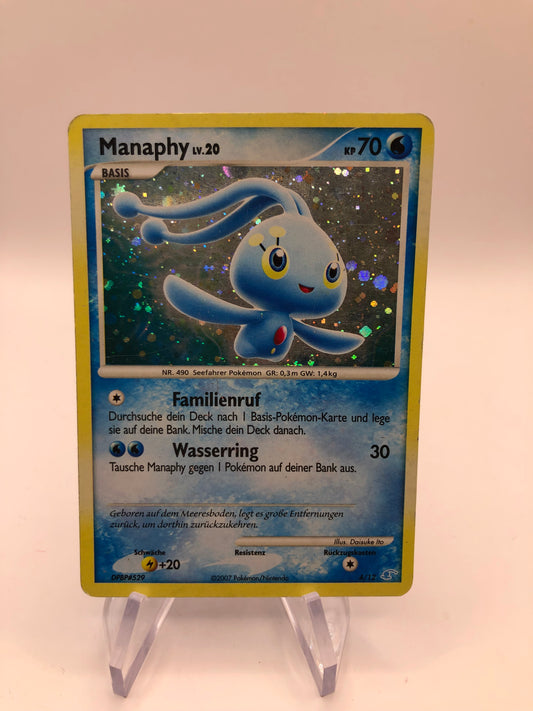 Pokemon Karte Holo Manaphy 4/12 Deutsch