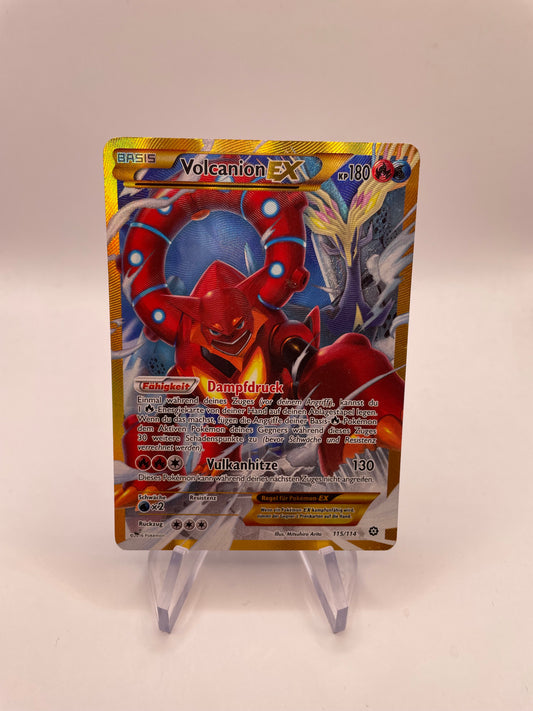 Pokemon Karte Ex Volcanion 115/114 Deutsch