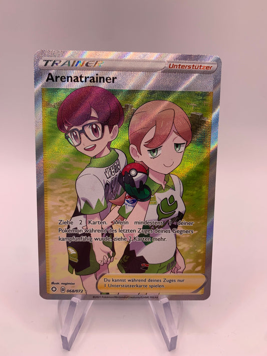 Pokémon Karten Trainer Arenatrainer 068/072 deutsch