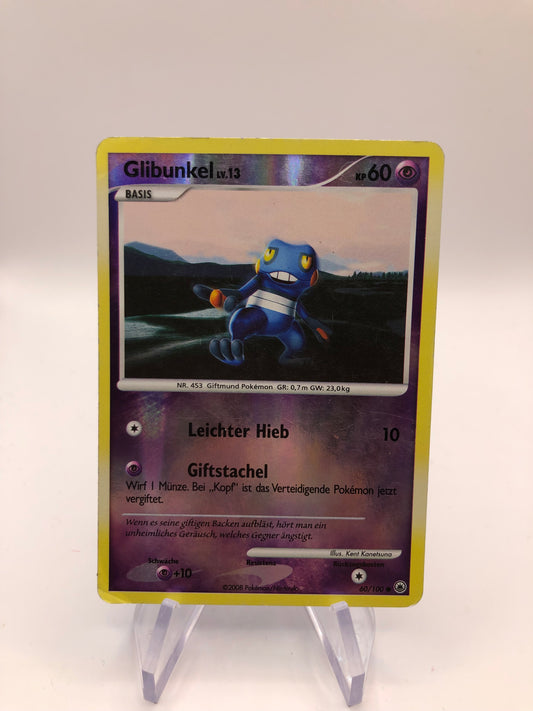 Pokemon Karte Revers Glibunkel 60/100 Deutsch