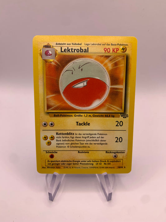 Pokemon Karte Lektroball 18/64 Deutsch