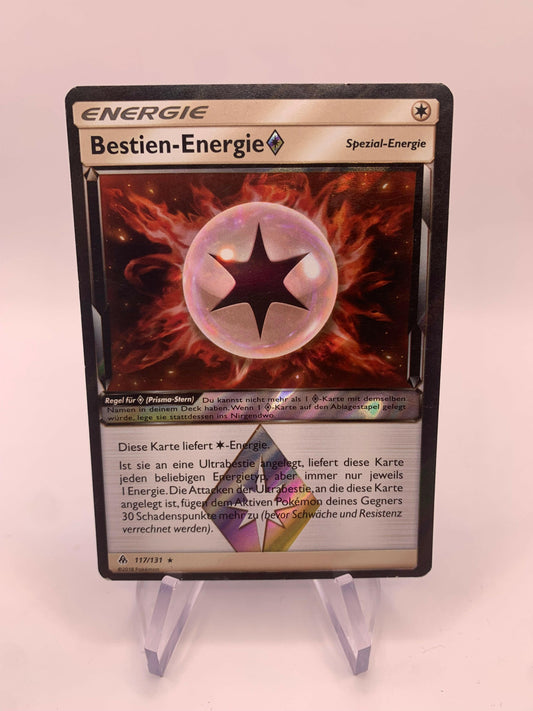 Pokémon Card Energy Beast Energy 117/131 German