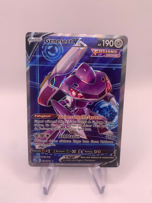 Pokemon Karte V Fullart Genesect 254/264 Deutsch