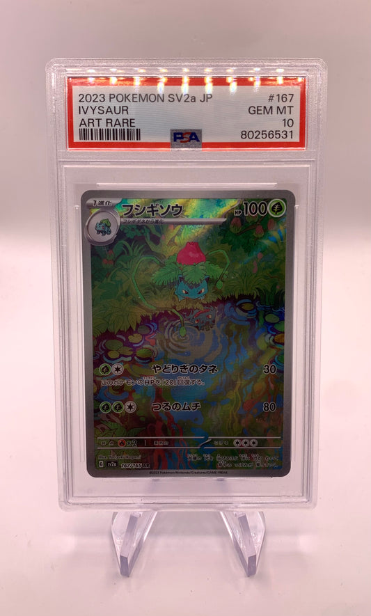 Pokemon Karte Art-Rare Psa 10 Bisaknosp 167/165 Japanisch