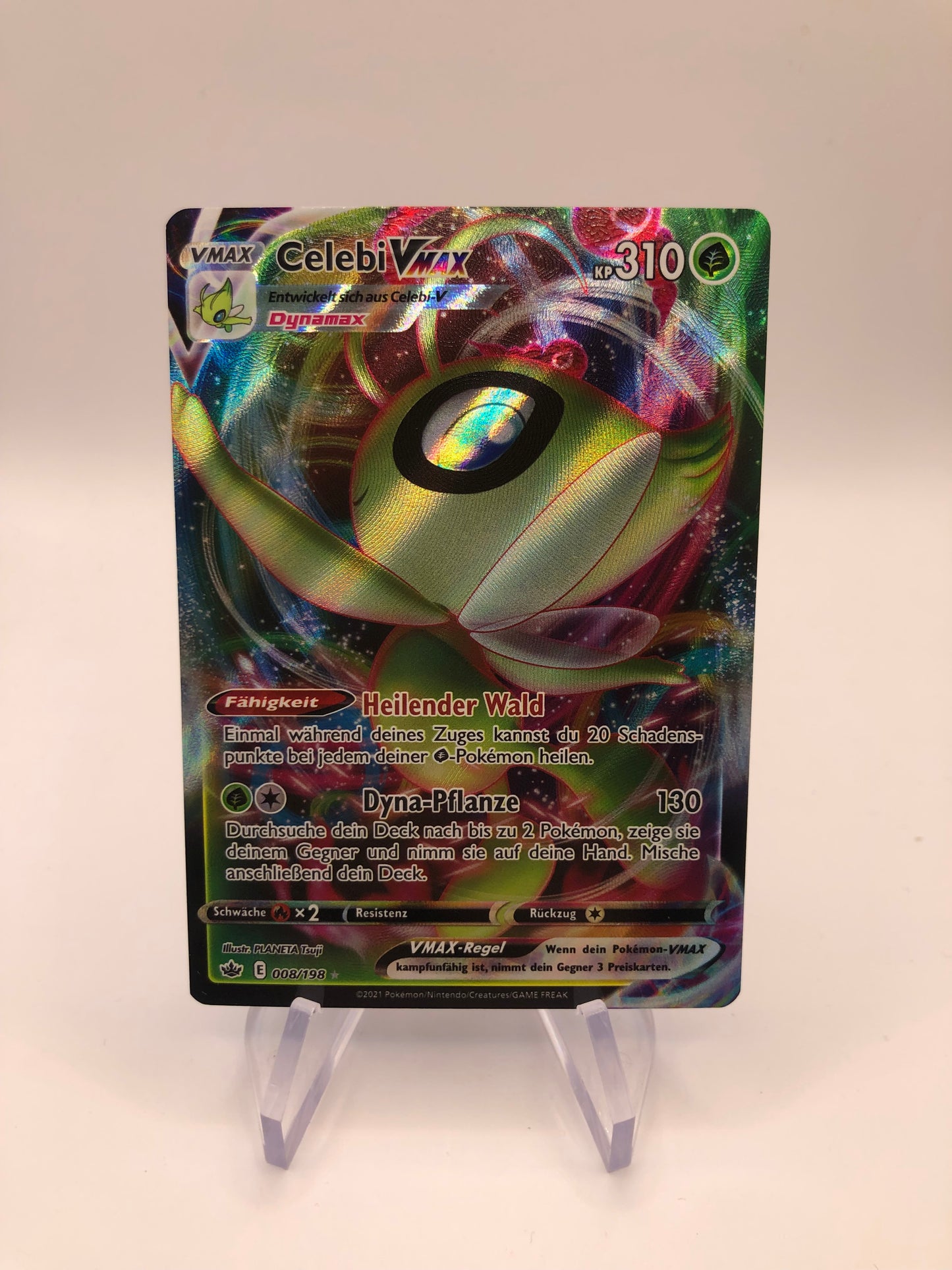 Pokemon Karte Vmax Celebi 8/198 Deutsch