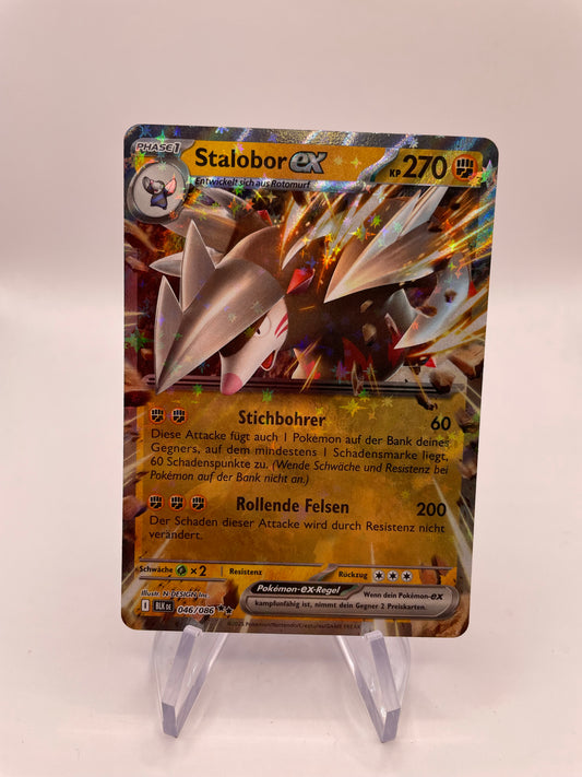Pokemon Karte Stalobor ex 46/86 Deutsch
