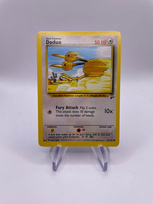 Pokemon Karte Base Set 2 Doduo 72/130 Englisch