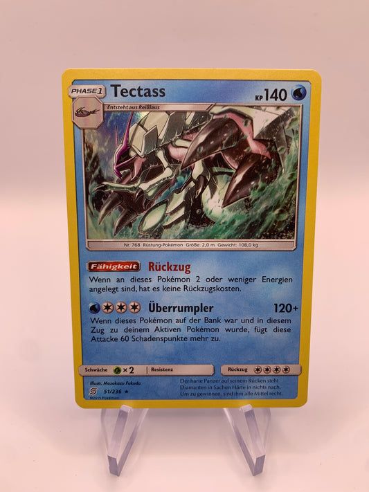 Pokemon Karte Holo Tectass 51/236 Deutsch