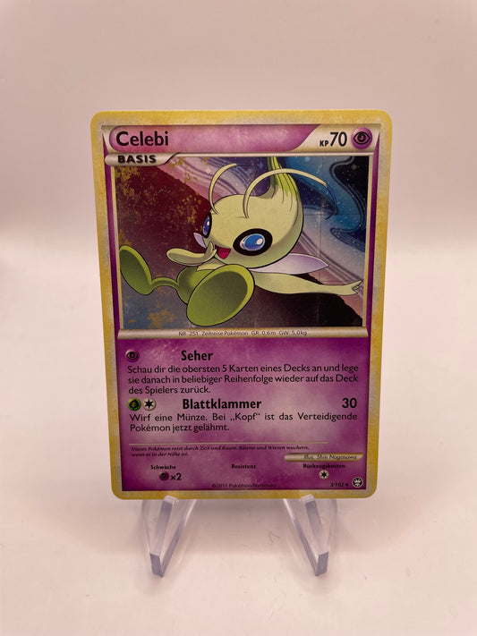 Pokemon Karte Holo Celebi 3/102 Deutsch