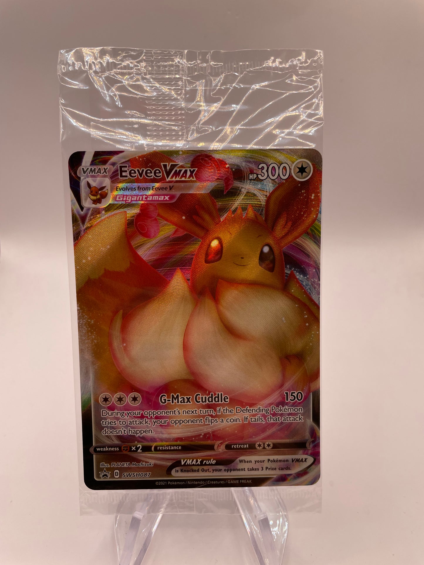 Pokemon Karte Vmax OVP Evoli SWSH087 Deutsch