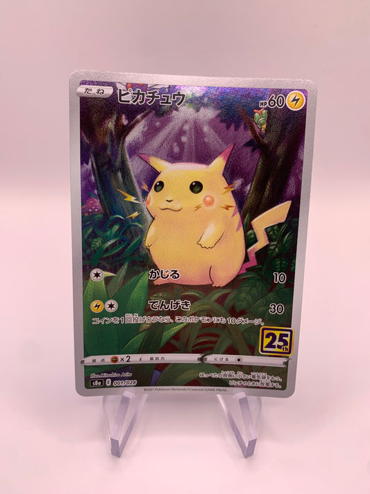 Pokemon Karte Art-Rare Celebration Pikachu 1/28 Japanisch