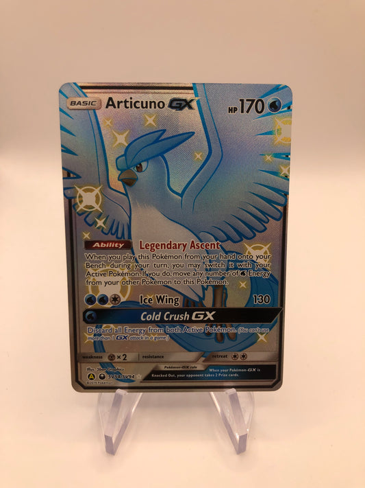 Pokemon Karte GX Fullart Articuno SV54/SV94 Englisch