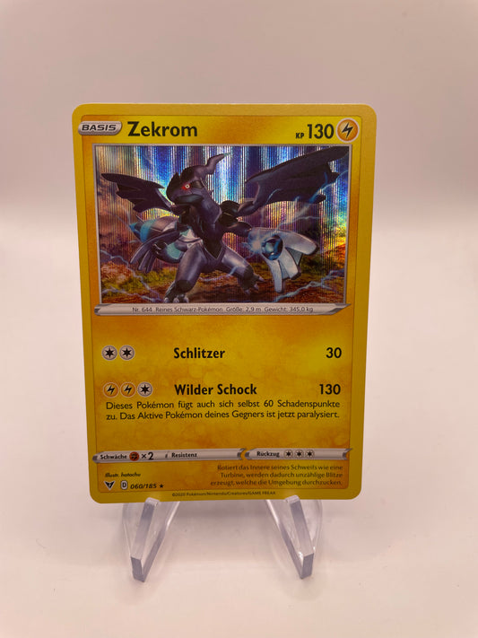 Pokemon Karte Holo Zekrom 60/185 Deutsch