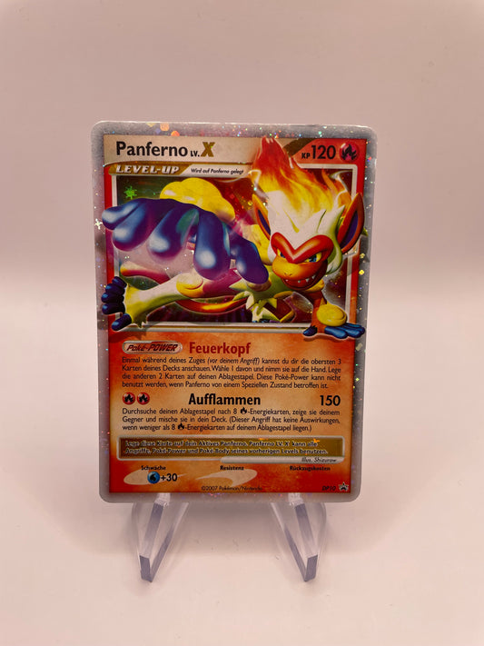 Pokemon Karte Lv.X Promo Panferno DP10 Deutsch