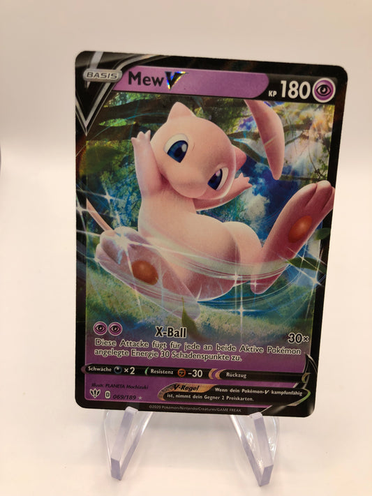 Pokemon Karte V Mew 69/189 Deutsch