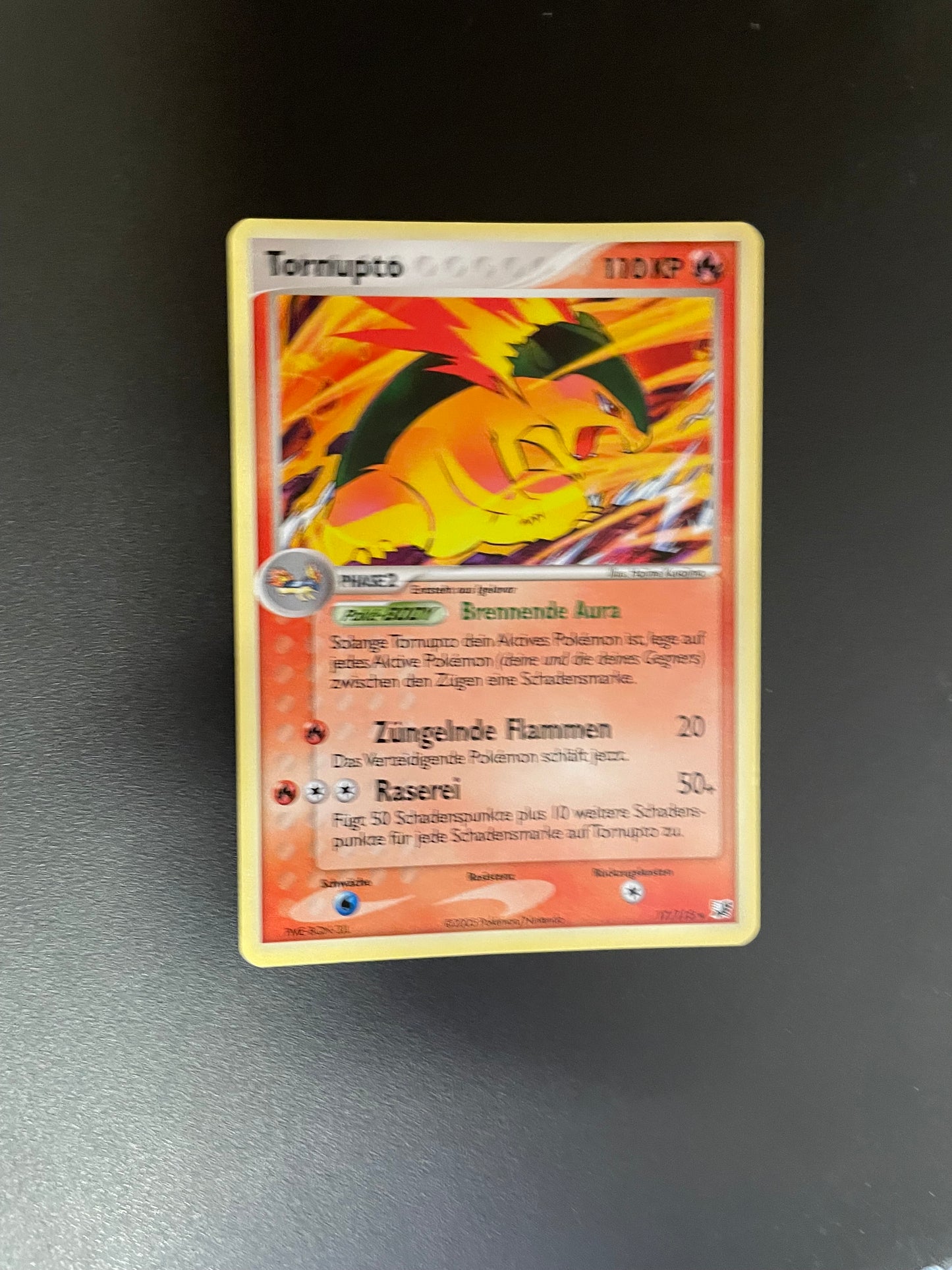 Pokemon Karte Tornupto 17/115 Deutsch