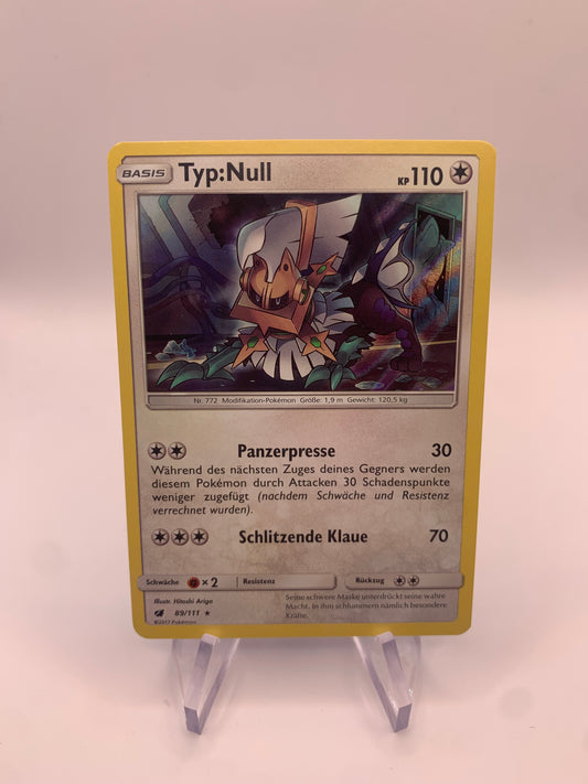 Pokemon Karte Holo Typ:Null 89/111 Deutsch