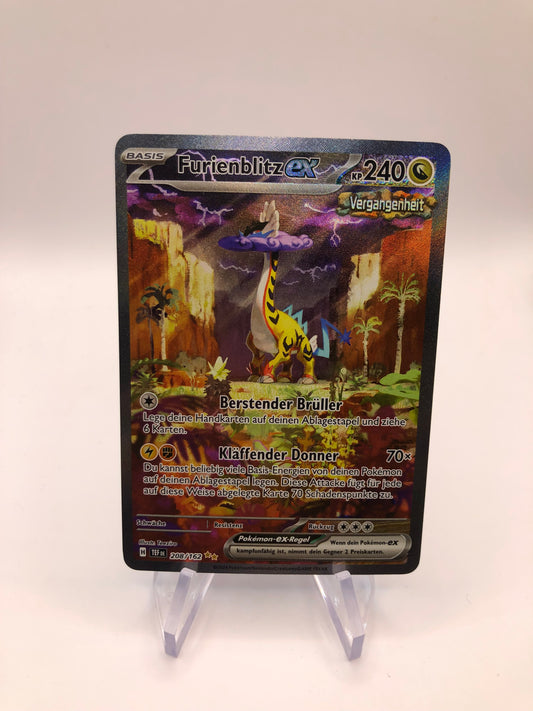 Pokemon Karten Alt-Art Furienblitz 208/162 Deutsch