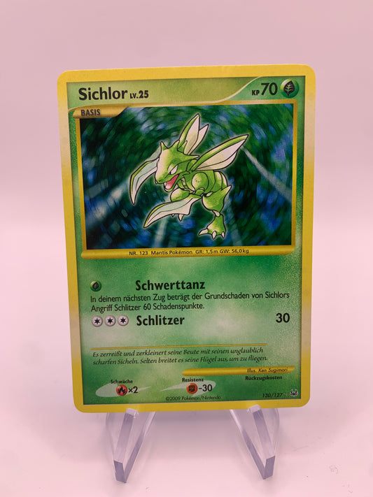 Pokemon Card Holo Sichlor 130/127 German