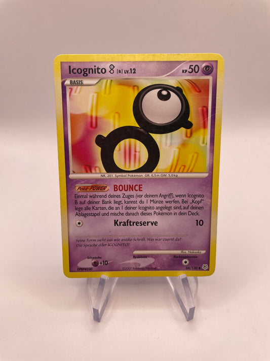 Pokémon Karte Icognito 66/130 Deutsch