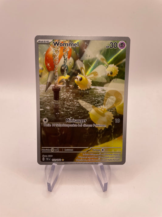 Pokemon Karte Art-Rare Wommel 172/162 Deutsch