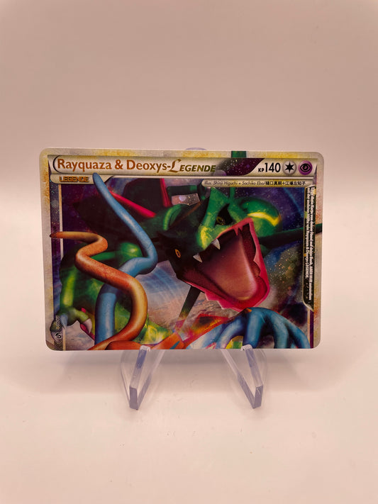 Pokemon Karte Legende Rayquaza & Deoxys 89/90 Deutsch