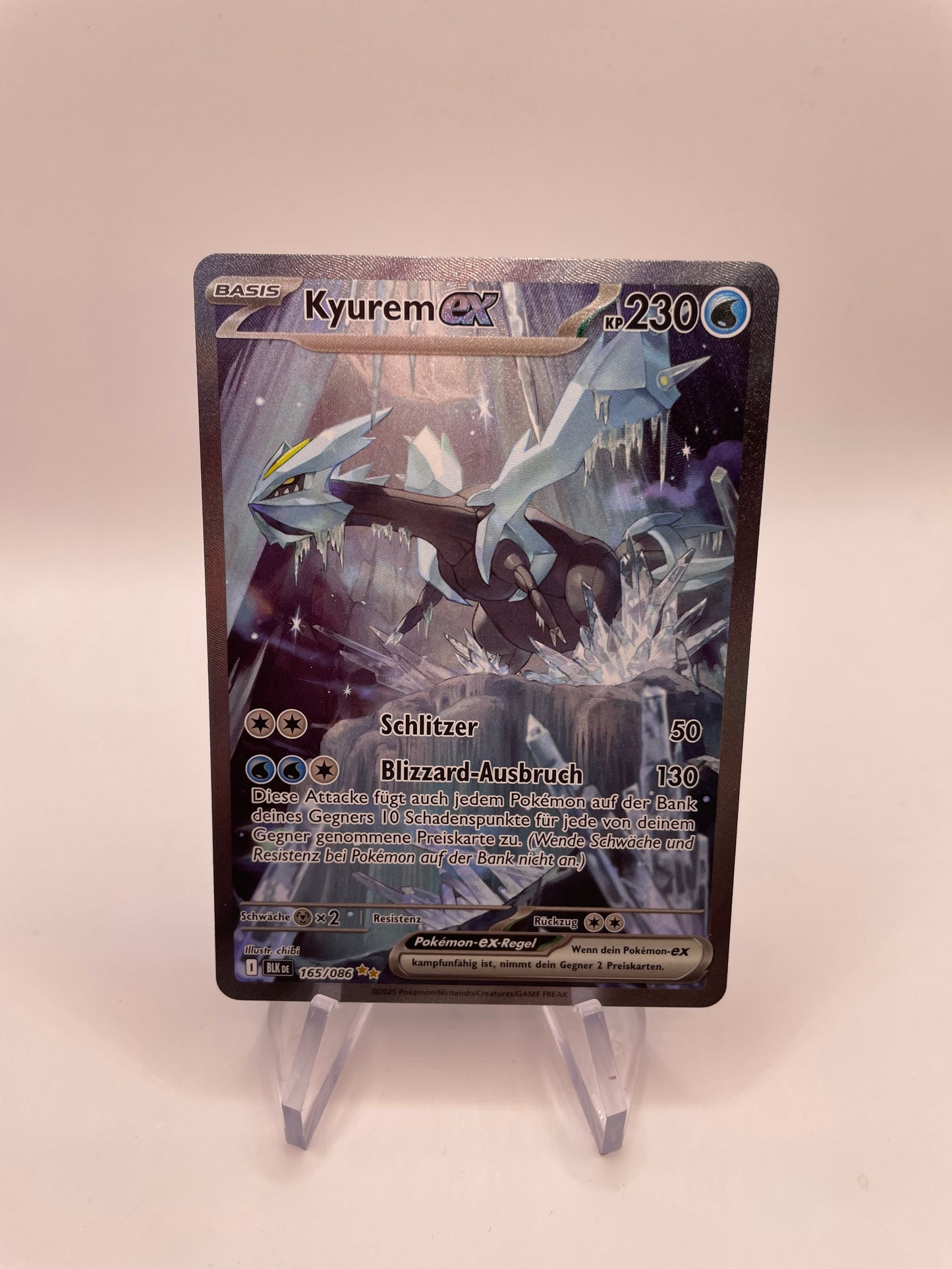Pokémon Karte Kyurem Ex 165/86 Deutsch