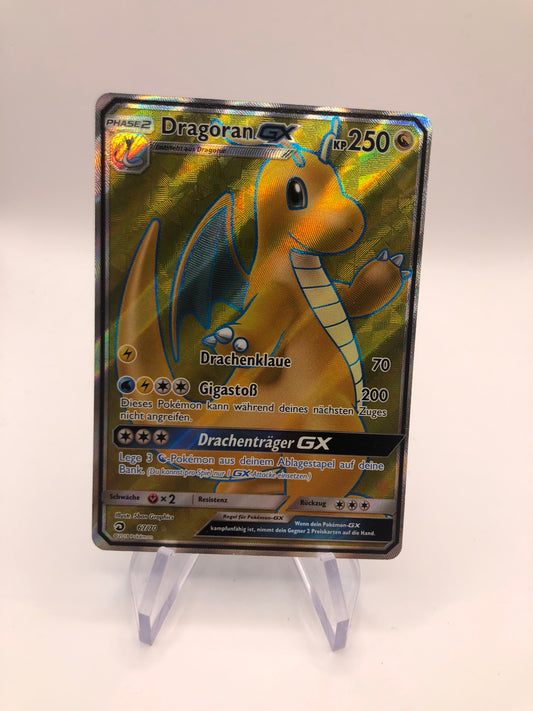 Pokemon Karten GX Fullart Dragoran 67/70 Deutsch