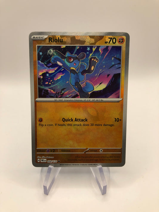 Pokemon Karte Revers Riolu 50/131 Englisch