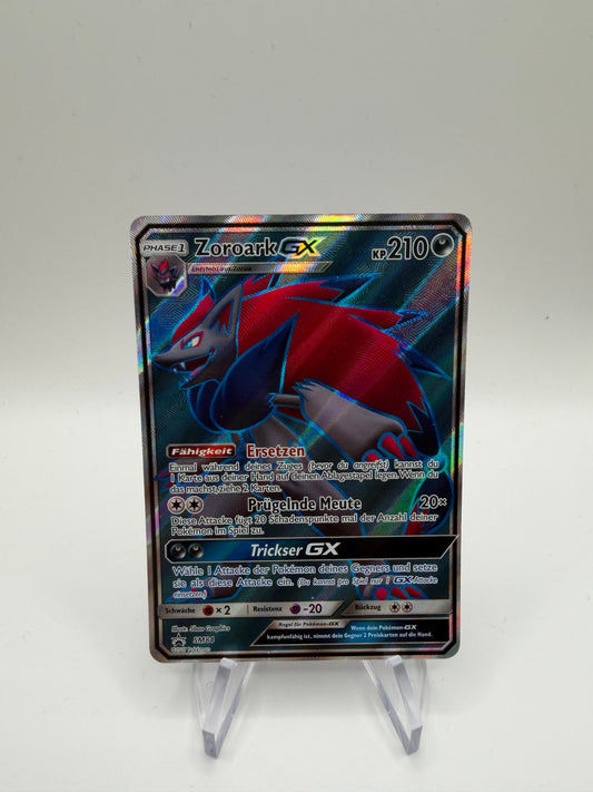Pokemon Karte GX Promo Zoroark SM84 Deutsch