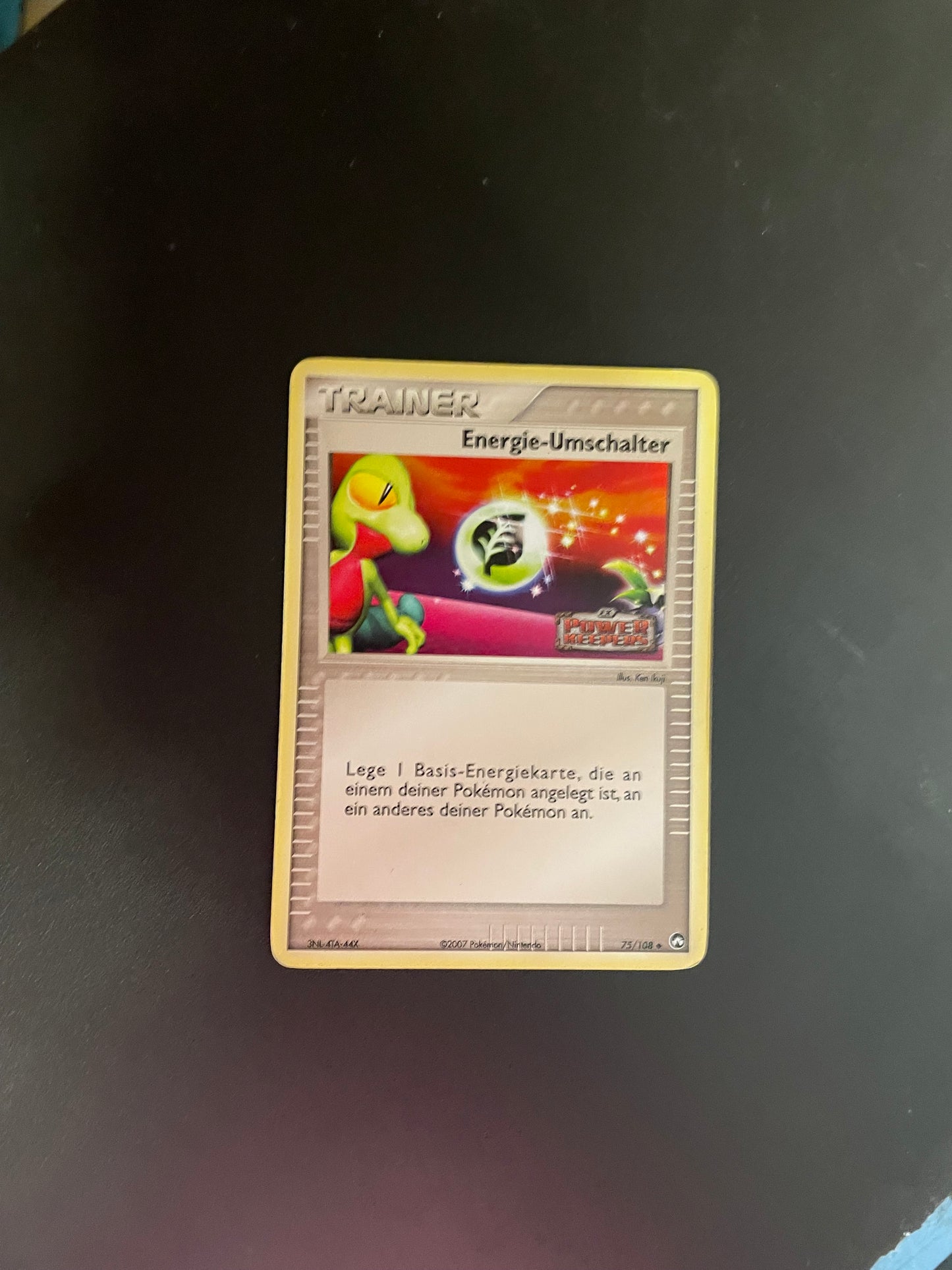 Pokemon Karte Stamp Energie-Umschalter 75/108 Deutsch