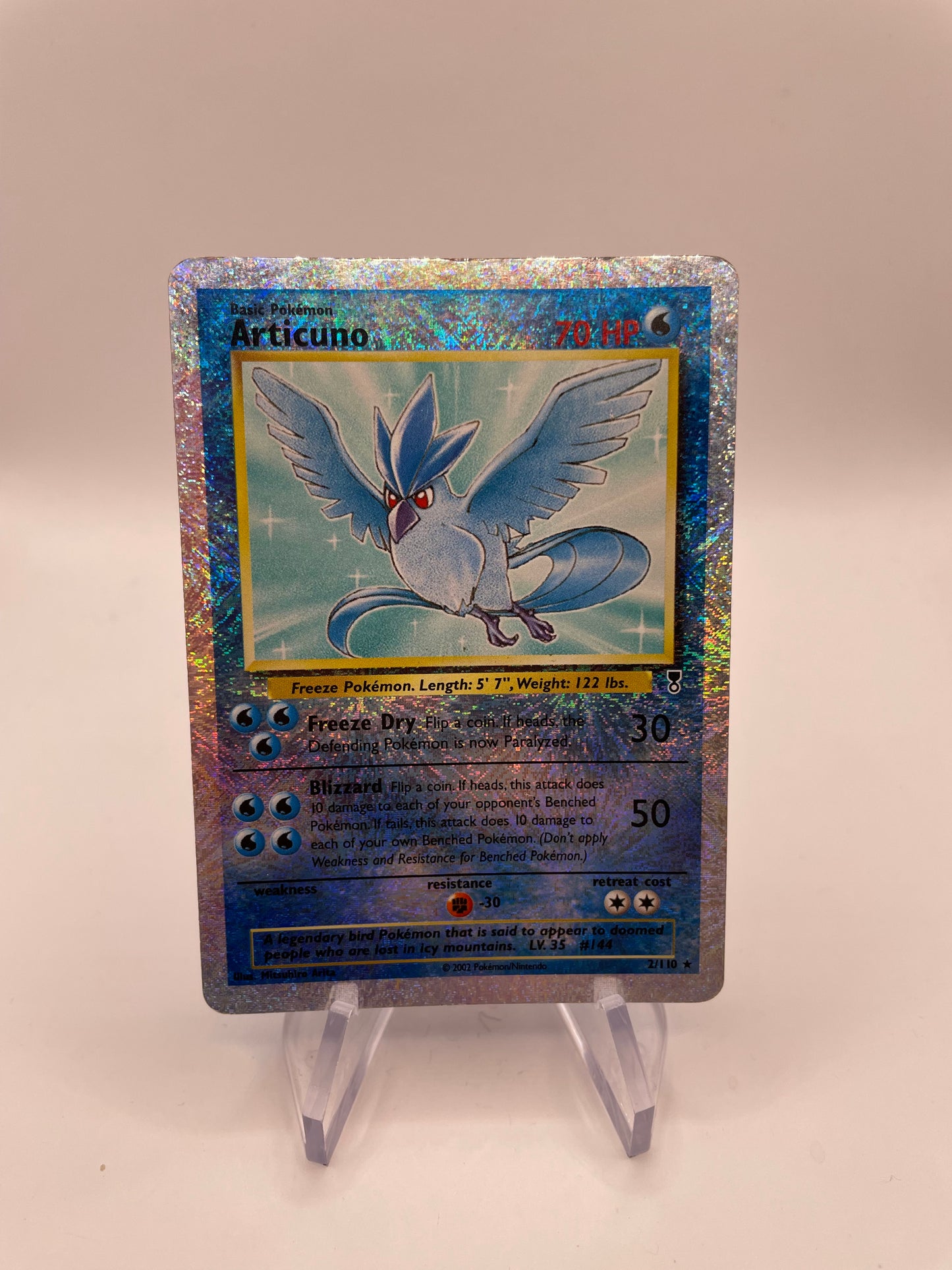 Pokemon Karte Legendary Collection Arktos 2/110 Englisch