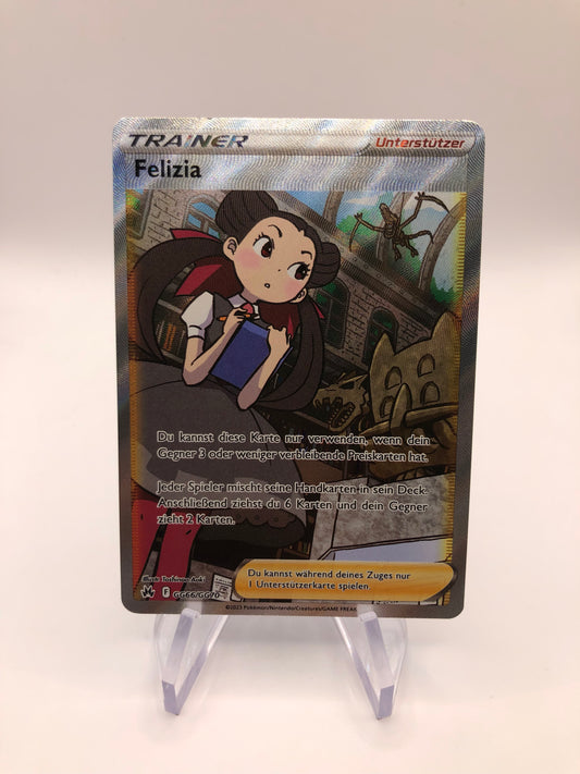 Pokemon Karten Trainer Fullart Felizia GG66/GG70 Deutsch