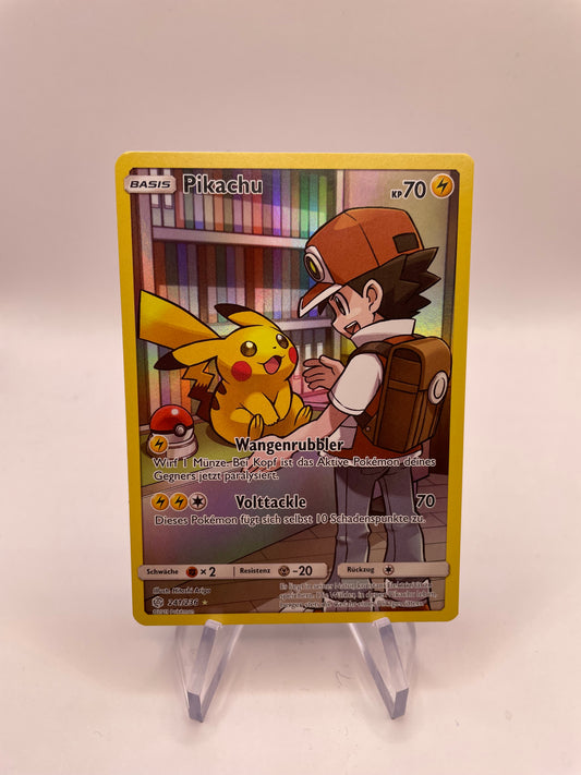 Pokemon Karte Art Rare Pikachu 241/236 Deutsch