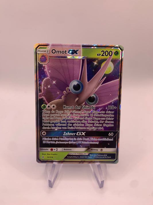 Pokemon Karte GX Omot 12/214 Deutsch